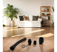 Manguera para aspiradora para karcher NT 2.5m Plástico Negro(Adapter) | 2.5m longitud, plástico negro, compatible para karcher NT, alcance amplio, profunda