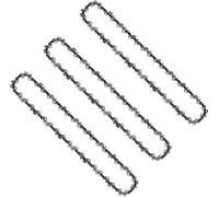 Manguera para motosierra, serie 3, 3 x 305 cm, 3/8 pulgadas, LP 40, para ejes de transmisión | Cadena de contrapeso intercambiable de 11 mm. Compatible con Einhell GE-LC 18/25 Li