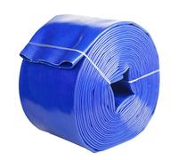 Manguera plana de PVC, Manguera de drenaje plana, manguera descarga tela PVC, 1-10 pulgadas for piscina(50m,8-inch)