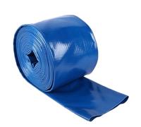 Manguera plana de PVC, Tamaños múltiples de irrigación descarga entrega agua manguera plana PVC 1 a 10 pulgadas(20m,6-inch)