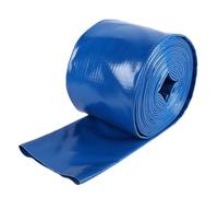 Manguera plana de PVC, Tamaños múltiples recubiertos de PVC la manguera descarga agua Layflat 1-10 pulgadas(20m,3 inch)