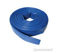 Manguera plana para descarga de agua (10 m x 32 mm) Silverline T0S633656