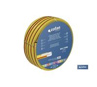 Manguera pvc modelo storm 3 capas trenzada ø25x25 m