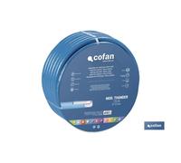 Manguera pvc modelo thunder 3c tricotada ø25x50 m