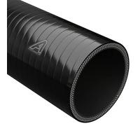 Manguera recta de silicona negra de 51 mm de diámetro interno para radiador, tubo universal de 1 metro de longitud