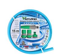 Saturnia Manguera tricotada no torsión Blue Ø 19 mm Rollo 15 metros con accesorios