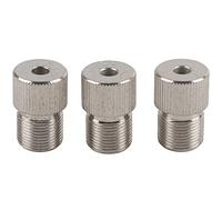Manguito adaptador de portabrocas Acero con alto contenido de carbono Durable Resistente a la corrosión Diseño universal para perforación de orificios de carpintería Tamaño de 5
