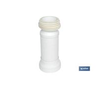 Manguito de conexión extensible para inodoro ø110 - 120 mm