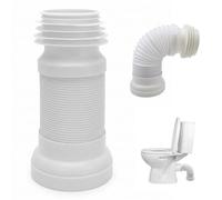 Manguito Inodoro Conector Flexible,para Conectar Tuberías Inodoro y Desagüe