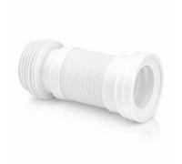 Manguito WC Extensible PVC | Conector Universal para Inodoro Ø90-110 mm | Tubo Flexible Ajustable 240-480 mm | Instalación Fácil, Alta Estanqueidad y Antifugas