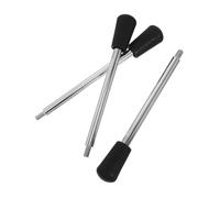 Manija de Manivela Roscada M8 para Torno, 3 Piezas de Acero