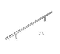 Manija De Tracción Con Tornillo Tiradores De Gabinete Barra En T Acero Inoxidable Manija De Puerta Cocina Muebles Distancia Orificio Precisa (350 mm)