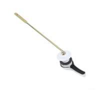 Manilla de inodoro con acabado cromado, montaje frontal o lateral, repuesto para la mayoría de modelos de inodoros, accesorios de baño modernos, diseño de fácil instalación por Master Plumb(1#)