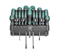 Mannesmann M11415, Juego de destornilladores y puntas, 37 piezas