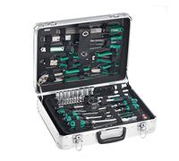 Mannesmann Maletín de herramientas M29075, aluminio equipado, 108 piezas
