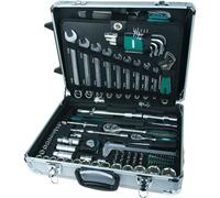 Mannesmann - M29077 - Carro de aluminio para herramientas, equipado, 159 piezas.
