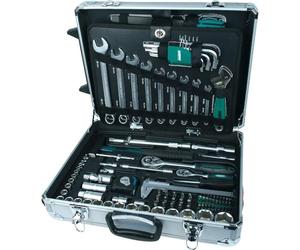 Mannesmann - M29077 - Carro de aluminio para herramientas, equipado, 159 piezas.