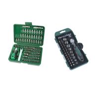 Mannesmann - M29899 - Juego de puntas de destornillador de seguridad, 99 piezas + M29891 - Juego de puntas de 38 piezas