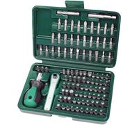 Mannesmann M29899, Juego de puntas de destornillador de seguridad, 99 Piezas, Tamaño Mediano