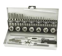 Mannesmann M53250-B, Juego de herramientas para roscar, 32 Piezas