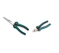 Mannesmann Werkzeuge M10948 Alicates + M10956 Tenazas de corte lateral de 6"