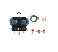Manómetro Digital para Recarga de Refrigerante HVAC, Comprobador de Presión con Sensor de 1 S, 0-6000 KPa, Comprobador de Presión Electrónico.