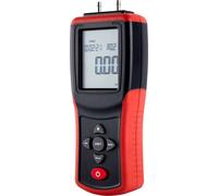 Manómetro digital portátil de alta precisión con pantalla LCD de 2,4 pulgadas y doble puerto. Medidor de presión diferencial de aire de hasta 62 psi, con 12 unidades de medida