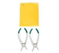 Manta Aislante Eléctrica, con Clips | Ignífugo, resistente al agua, de 1,5 mm de grosor, for una cobertura rápida y segura.(0.4KV 60x80cm)
