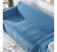 Manta antideslizante extra grande para sofá de 3 a 4 plazas, lavable, para sala de estar, sillones y decoración del hogar, 180 x 420 cm