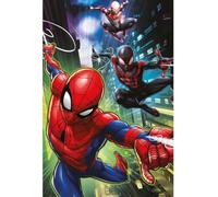 Manta de forro polar Spiderman 100x150 cm | Suave y suave manta para niños | 100% poliéster | Ropa de cama acogedora y cálida para niños y niñas | Diseño de superhéroe de Marvel, ligera, para sofá y