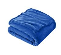 Manta de Franela Sedalina Suave y Cálida para Sofá y Cama, Ideal para Otoño e Invierno, Lavable a Máquina Negro 160 x 220 cm