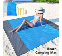 Manta de playa a prueba de arena, 200x210cm, impermeable, portátil, ligera, para Picnic, Camping, viajes, senderismo y Deportes 200x210cm