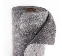 Manta de riego de 28 m², manta de riego, manta filtrante, manta de almacenamiento, 1000 g, 2 m de ancho. Grey