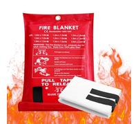 Manta Ignifuga,1.5 * 1.5m Manta Apagafuegos,Mantas Ignífugas,Manta De Fuego De Fibra De Vidrio Para Cocina,Chimenea,Barbacoa,Camping,Autocaravanas