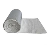 Manta ignífuga de 2 mm, tela de fibra de cerámica 1260C, resistente al calor, para aislamiento de horno, 1 x 0,5 m