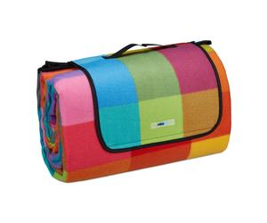 Manta picnic esterilla de camping multicolor 1,4 kg manta de playa plegable