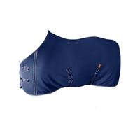 Manta Polar HH Nabrisa Cinchuelos Cruzados - Azul Marino/Blanco / 155 cm
