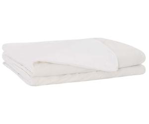 Manta ponderada blanca de vidaXL, 140 x 200 cm, 10 kg, 100% algodón, modelo 205T