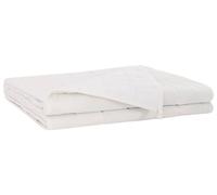 Manta ponderada blanca de vidaXL, 230 x 220 cm, 11 kg, 100% algodón, modelo 205T