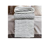 Manta Sofa de Borrego, Manta Doble Cara Franela y Sherpa, 100% Poliester, Suave y Caliente para Invierno, 130 x 160 cm/160 x 220 cm/220 x 240 cm