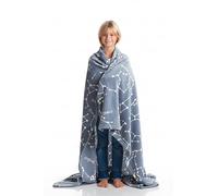 Manta Sofa Glow Estrellas, Suave Microfibra para Sofa, Pelo ultrasuave, 130x150cm, Manta Cama 150, Plaid Cama. Brilla EN LA Oscuridad, o Colcha Sofa. Idea, Mantas para Cama