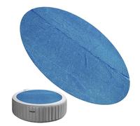 Manta Solar de Piscina Plegable Impermeable Circular | Cubierta Solar Calentadora Para Piscina Enterrada en Patio Hogar Exterior Verano Parque Infantil