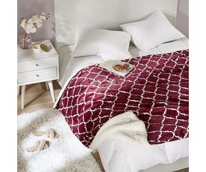 Manta Unyqoos® con apariencia de piel de oveja, color gris – Manta ponderada XL de 150x200 cm, reversible (Microlight 200 g/m² y Microberber 220 g/m²), extra suave y cálida