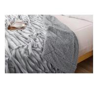 Mantas Sofa/Cama Reversible Sedalina Plaid Franela Moderna, Manta Polar de Sherpa Multiuso con Microfibra Extra Suave y Borreguitos, 3 medidas, 8 colores.