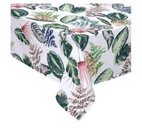 Mantel 100% algodón tropalm 140x200 cm verde