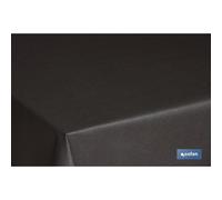 Mantel antimanchas resinado 1,40 x 2.0 mt 50% alg 50% pol.negro