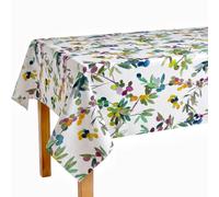 Mantel de Hule PVC Impermeable para Mesa Rectangular, Antimanchas, Lavable, Estampado Floral para Cocina y Comedor