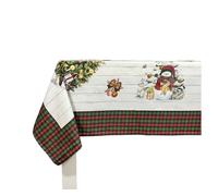 Mantel de navidad holly jolly 150x200 cm