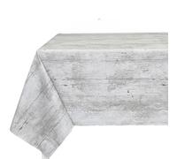 Mantel hule PVC para mesa rectangular, impermeable y fácil de limpiar, ideal para el hogar interior y exterior