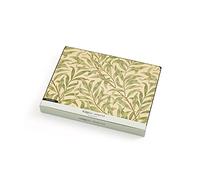 Mantel individual Pimpernel American, juego de 6, diseño de rama de sauce, color: verde